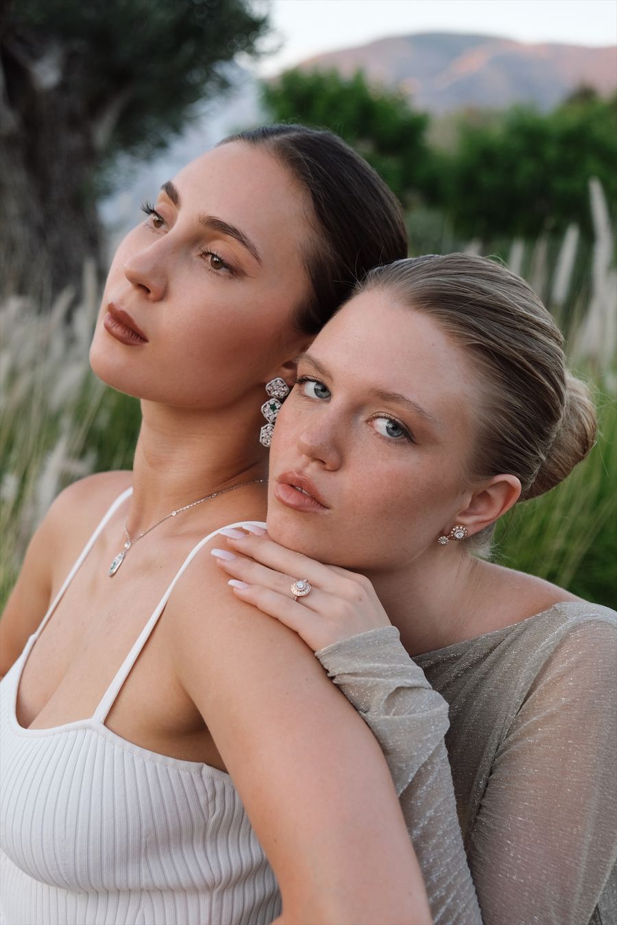 Two Muse UGC creators on location in Greece